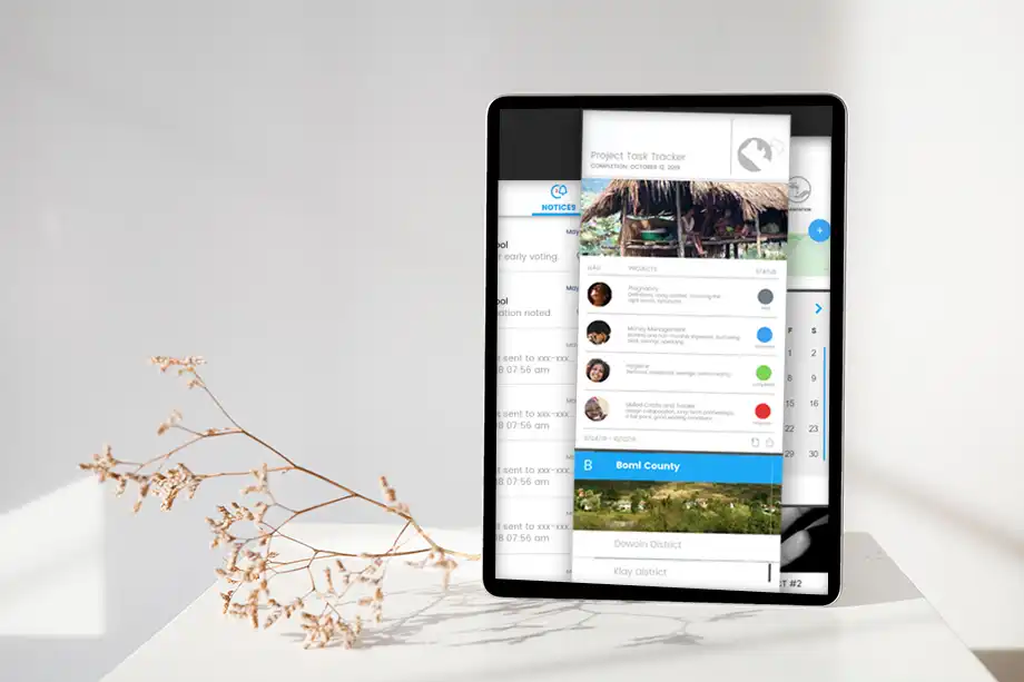 Mobile Application Screens