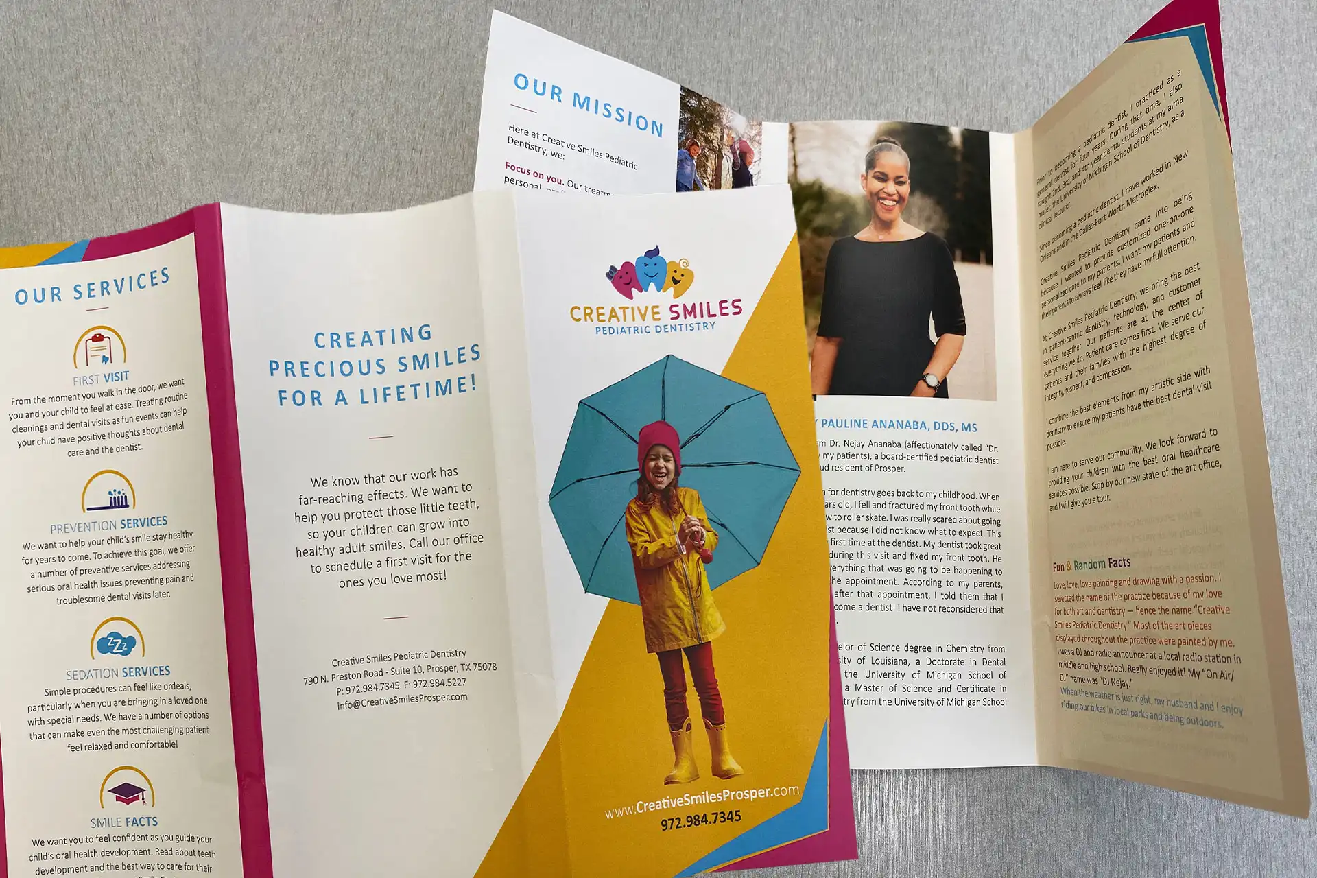 Creative Smiles Dentistry Brochure