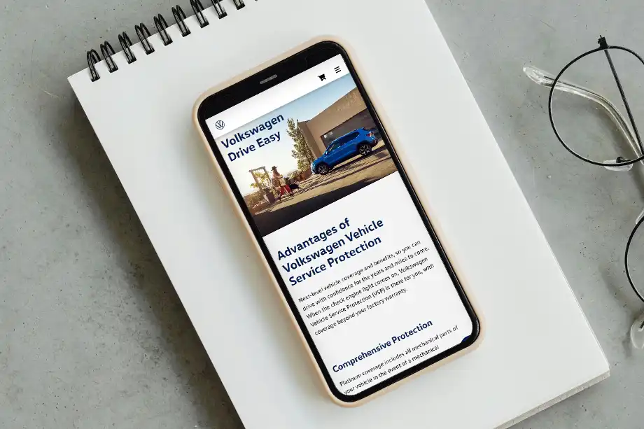 Volkswagen Mobile Website