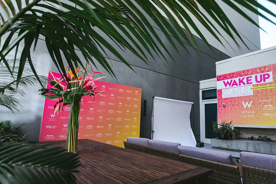 Festival Roof Top Lounge Banners
